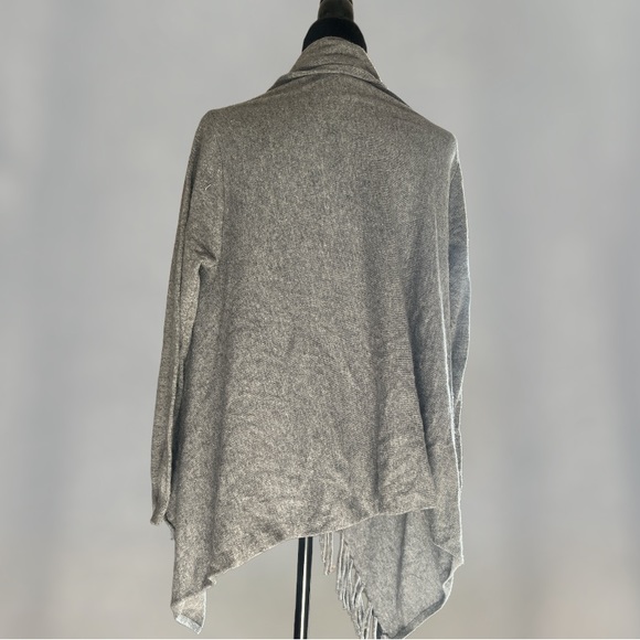 She & Sky Fringe Asymmetrical Cardigan - Picture 3 of 4
